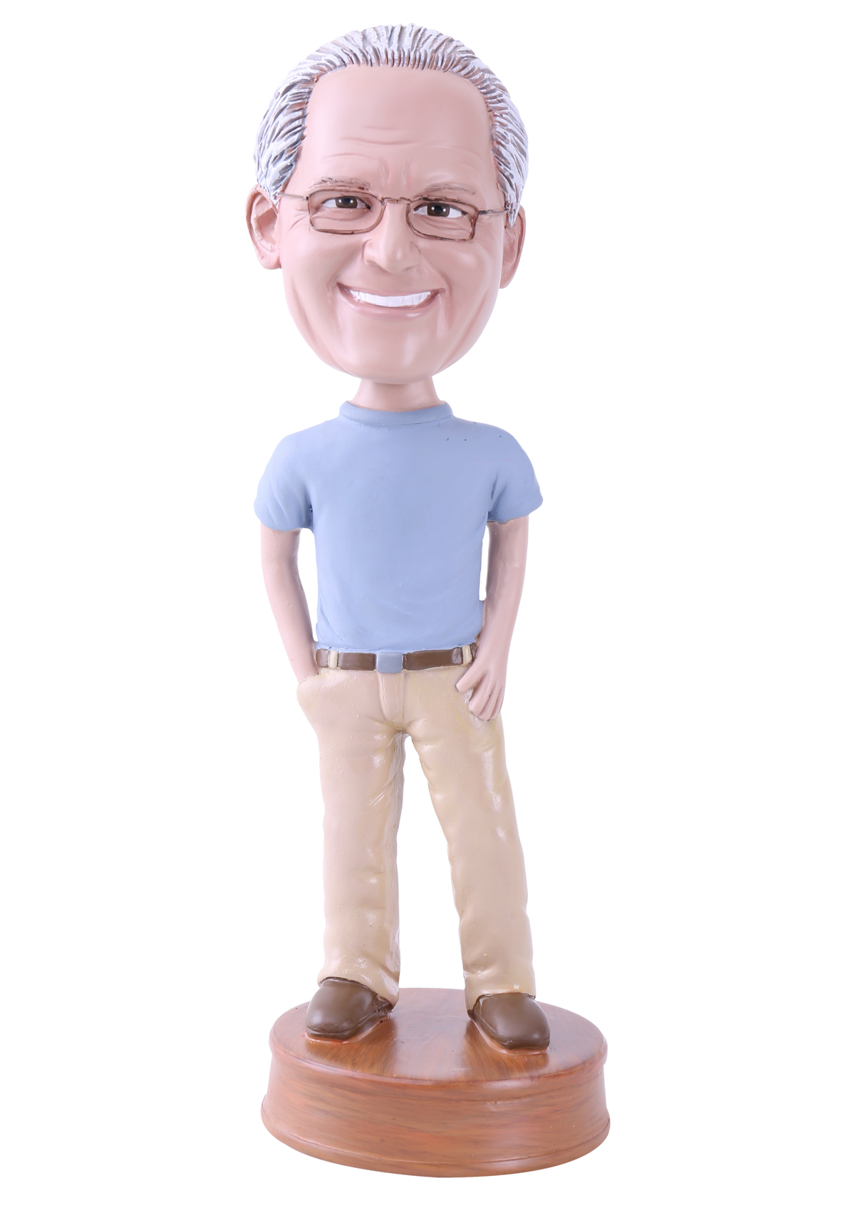 Man Casually Standing with his Hands in his Pants Pockets