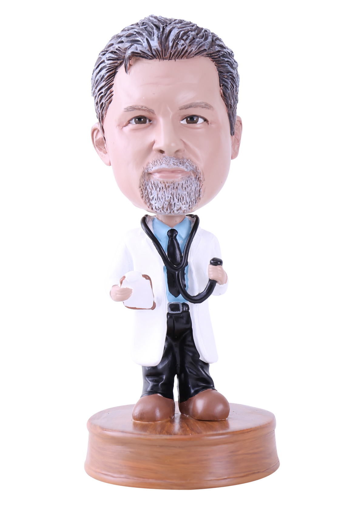Doctor with a Clipboard and Stethoscope