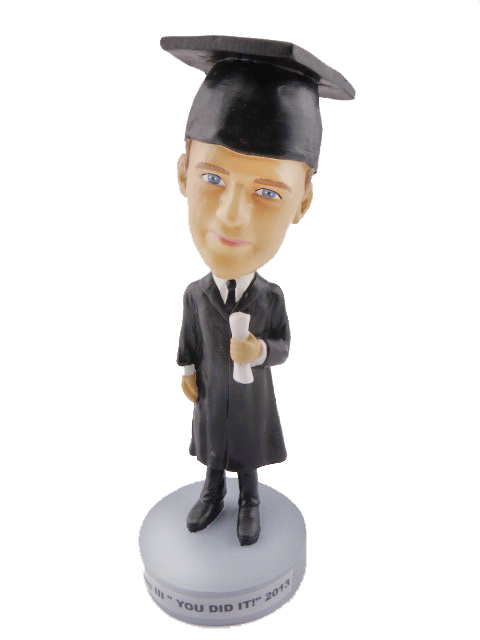 Male Graduate - Cap & Gown