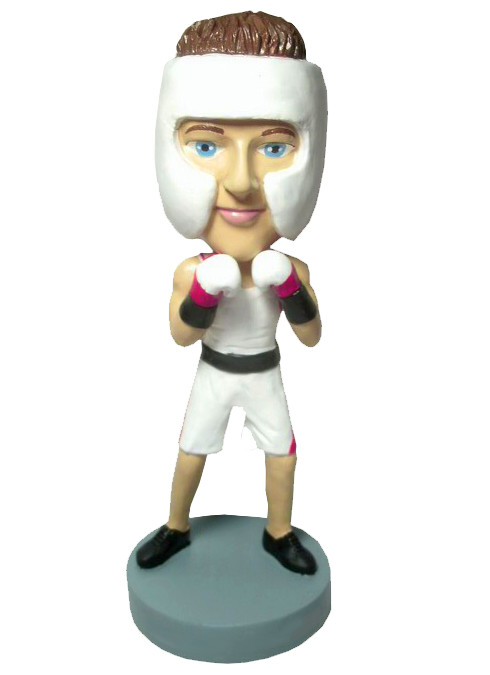 Boxer with Headgear