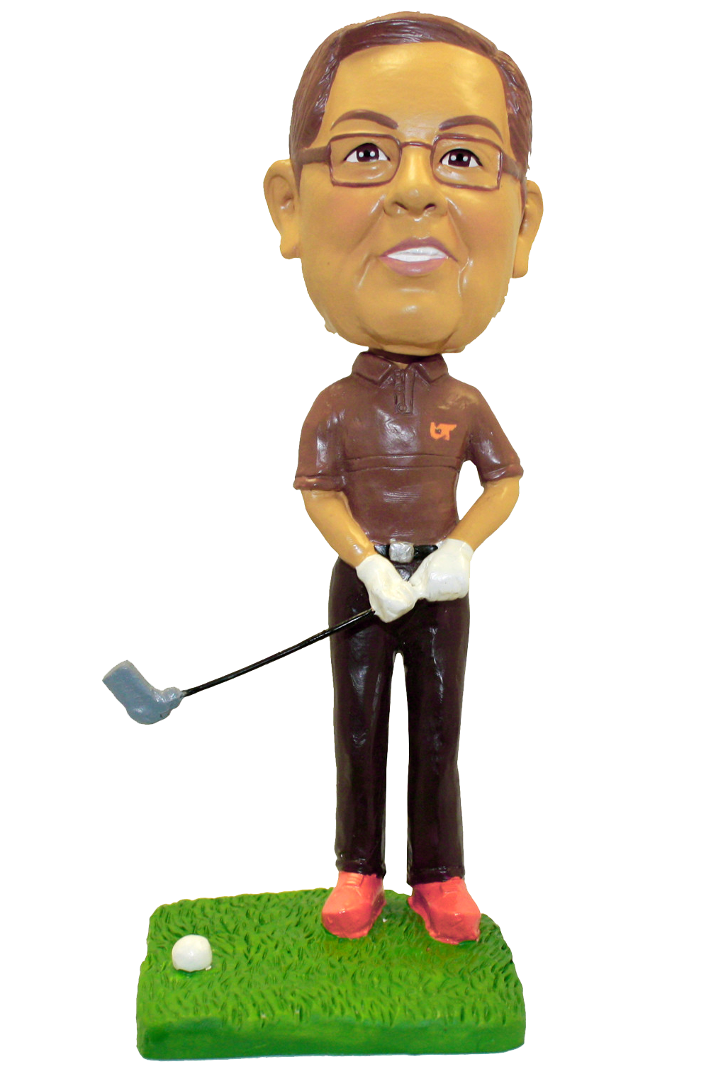 University Male Golfer