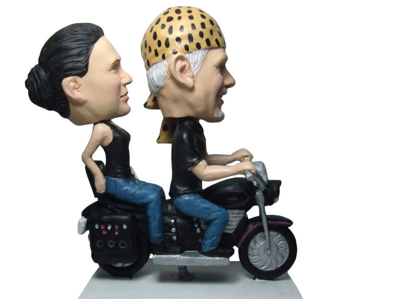 Couple Riding Motorcycle 2