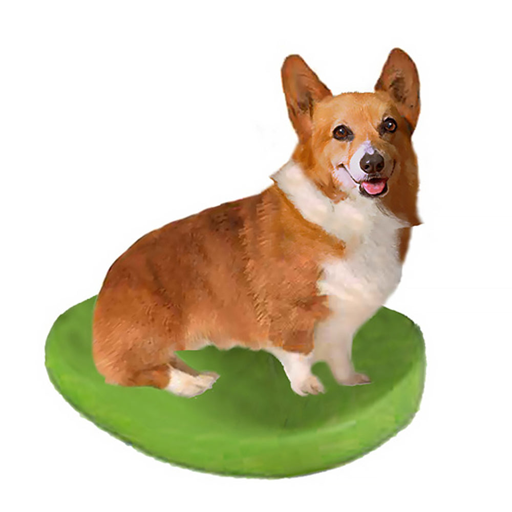 Custom Pet Dog Bobblehead - Corgi