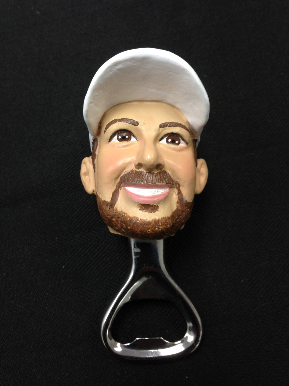 Custom Bottle Opener with Personalized Bobble Head Design