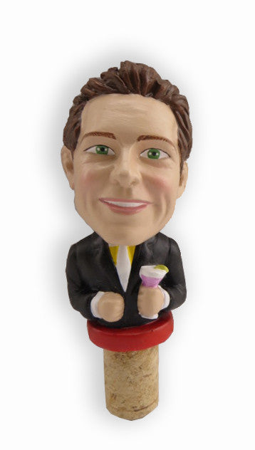 Wine Bottle Stopper - Formal Male
